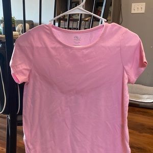 Pink soft athletic shirt